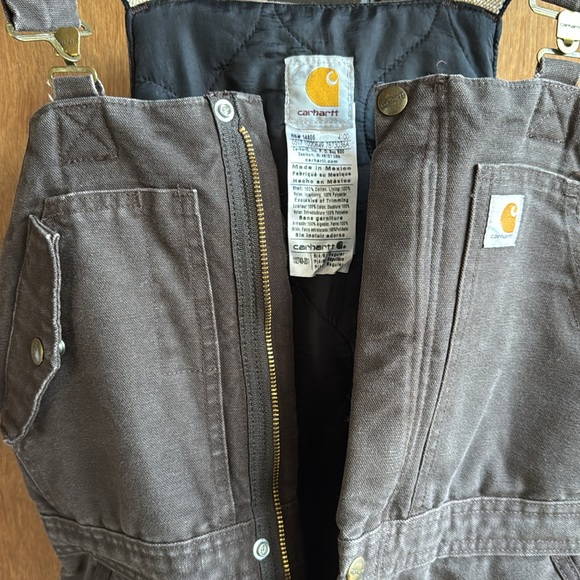 NWOT Carhartt insulated work overalls - Picture 3 of 5